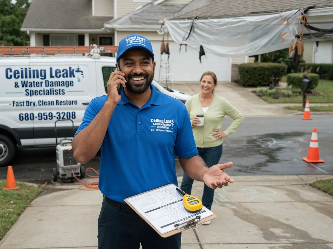 Ceiling Leak Cleanup Harmony, RI FAQs
